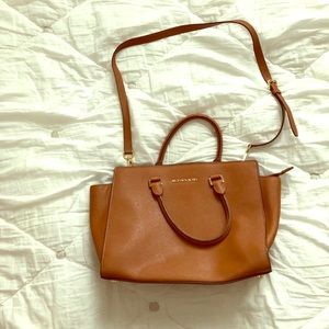 Michael Kors Selma medium leather satchel
